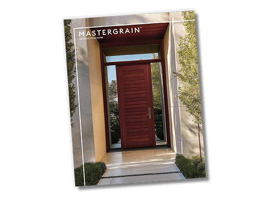 Trimlite MASTERGRAIN Door Collection catalog graphic