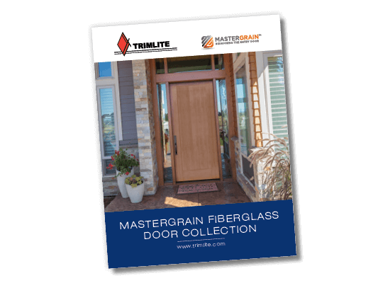 Trimlite Mastergrain Fibreglass Door Collection catalog graphic